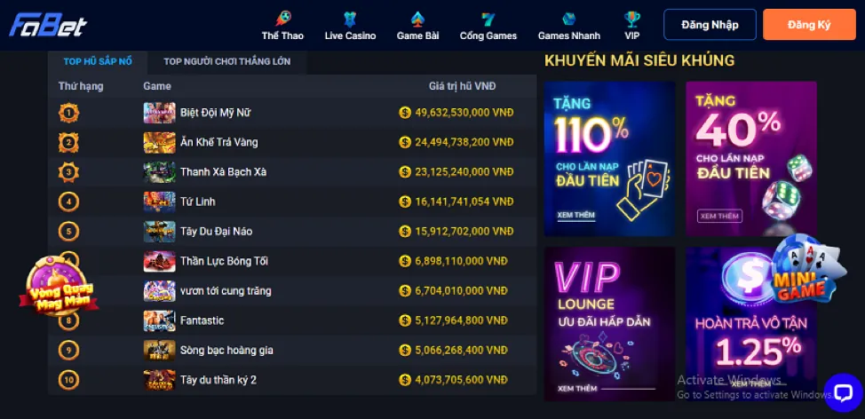 Quét mã QR hoặc truy cập link chính thức