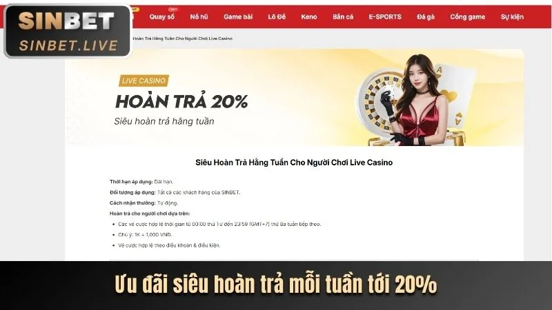 Vòng quay miễn phí hàng tuần tại SV88TV